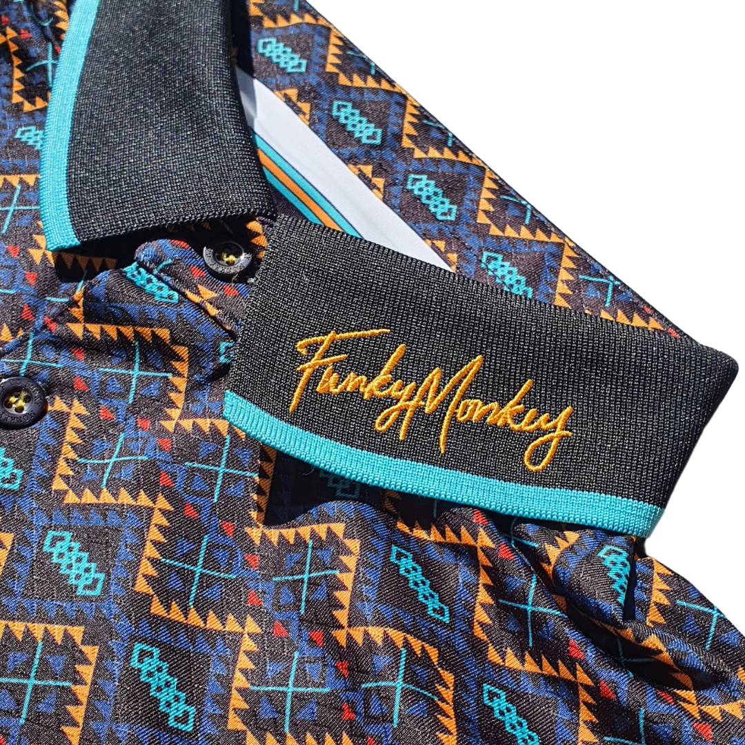 Limited Edition FM Elite - Aztec Men's Ultra-Stretch Golf Polo