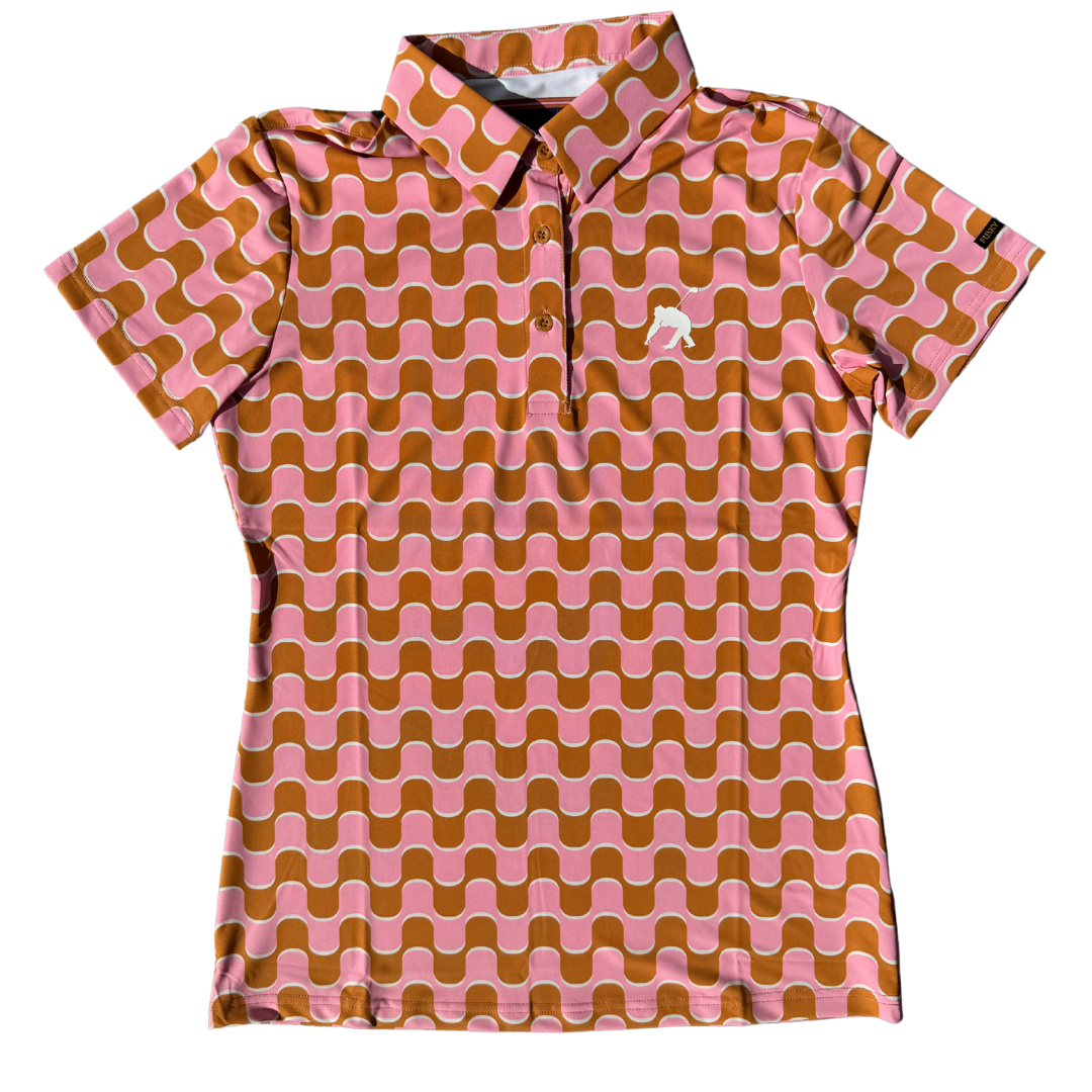 Creamsicle Pop! Women's Ultra-Stretch Golf Polo