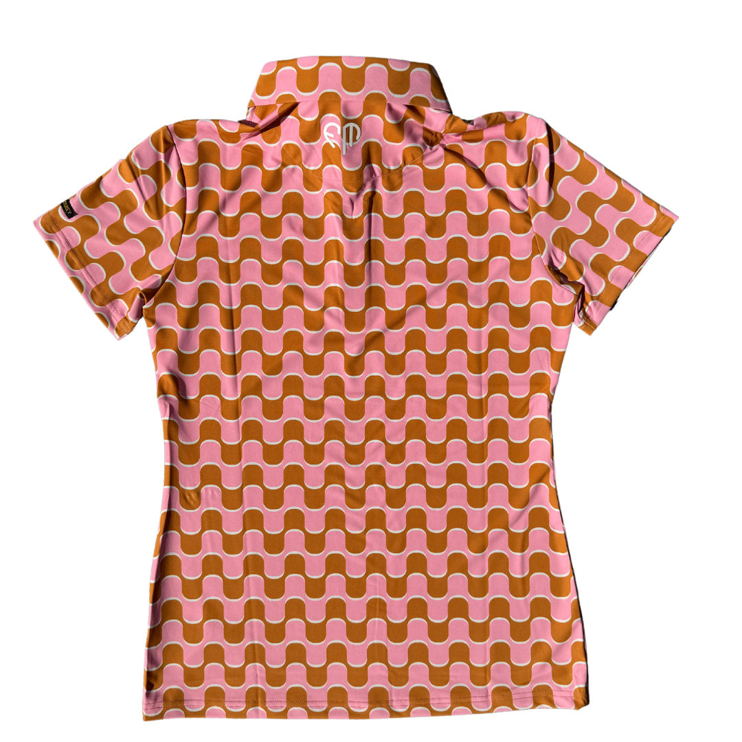 Creamsicle Pop! Women's Ultra-Stretch Golf Polo