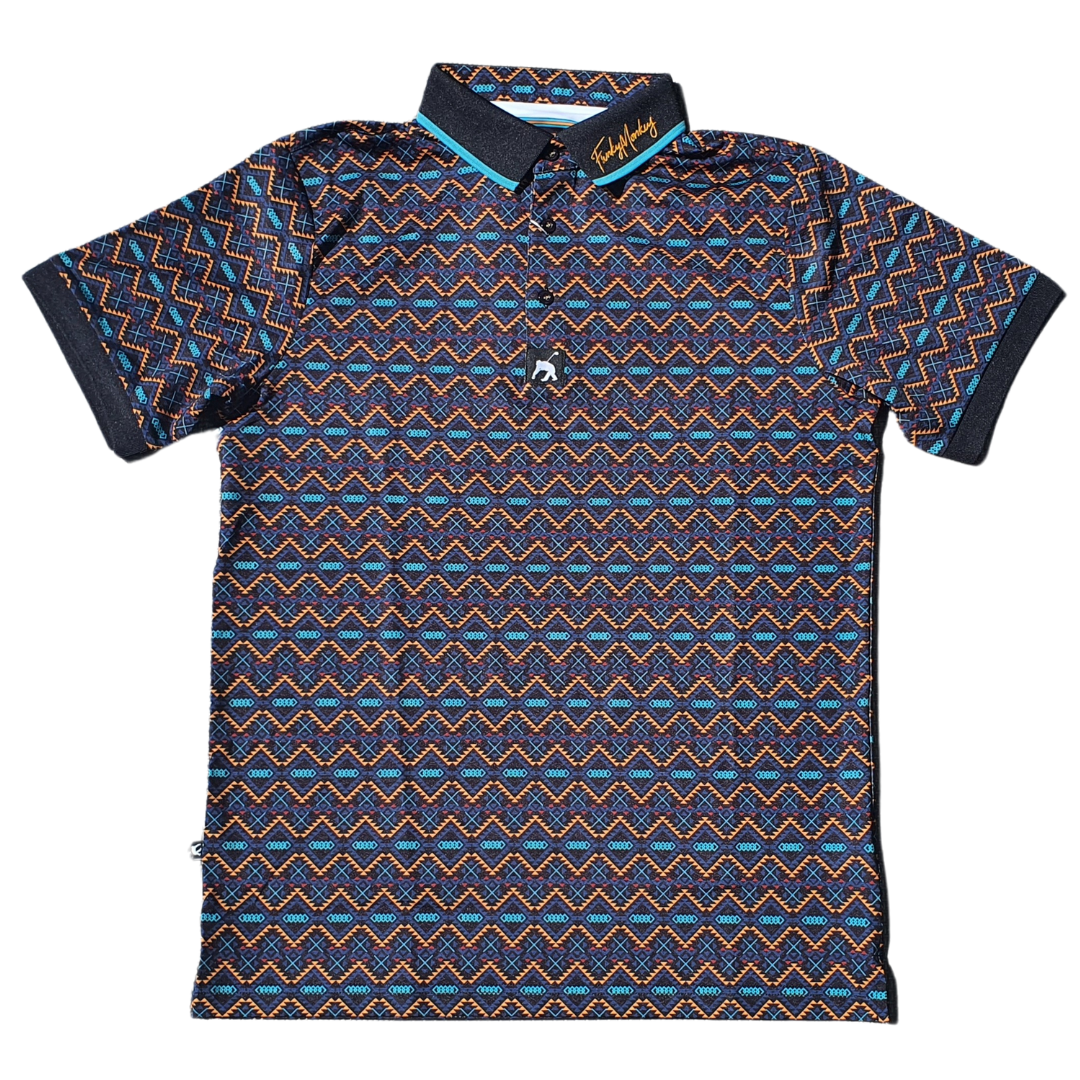 Limited Edition FM Elite - Aztec Men's Ultra-Stretch Golf Polo
