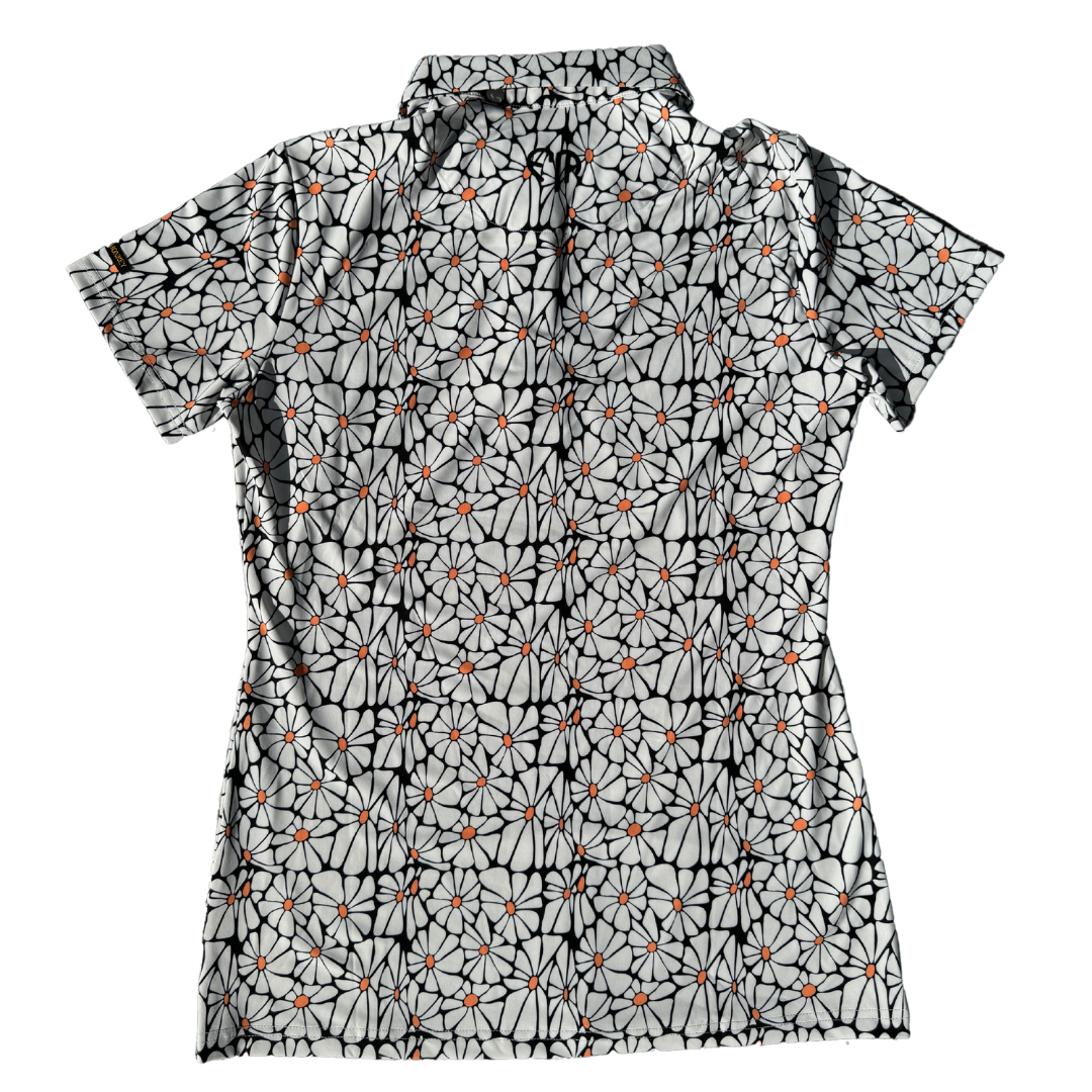 Flower Power! Women's Ultra-Stretch Golf Polo