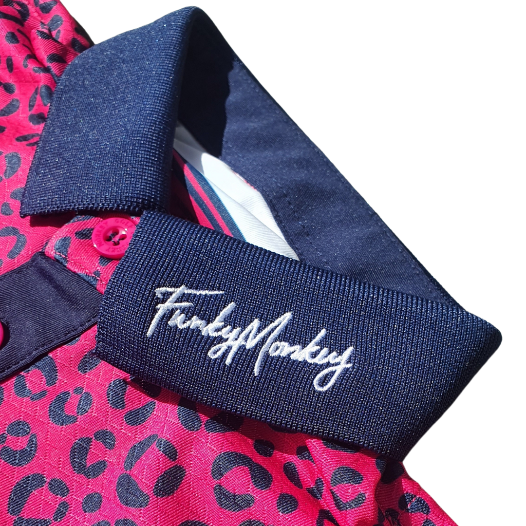 Limited Edition FM Elite - Rosette Men's Ultra-Stretch Golf Polo