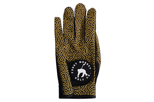 Men's Electric Funky Fusion Golf Glove (AAA Cabretta Leather)