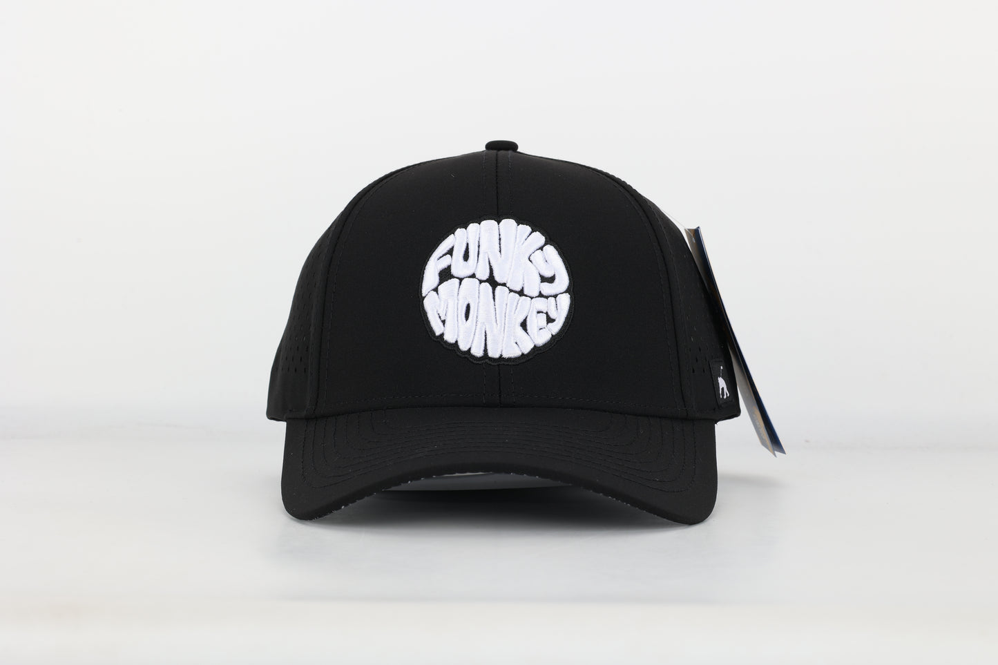 "Funky Monkey" Premium Snapback Cap (Jet Black)